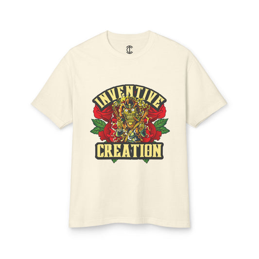 Inventive Creation Vintage Skull Tee