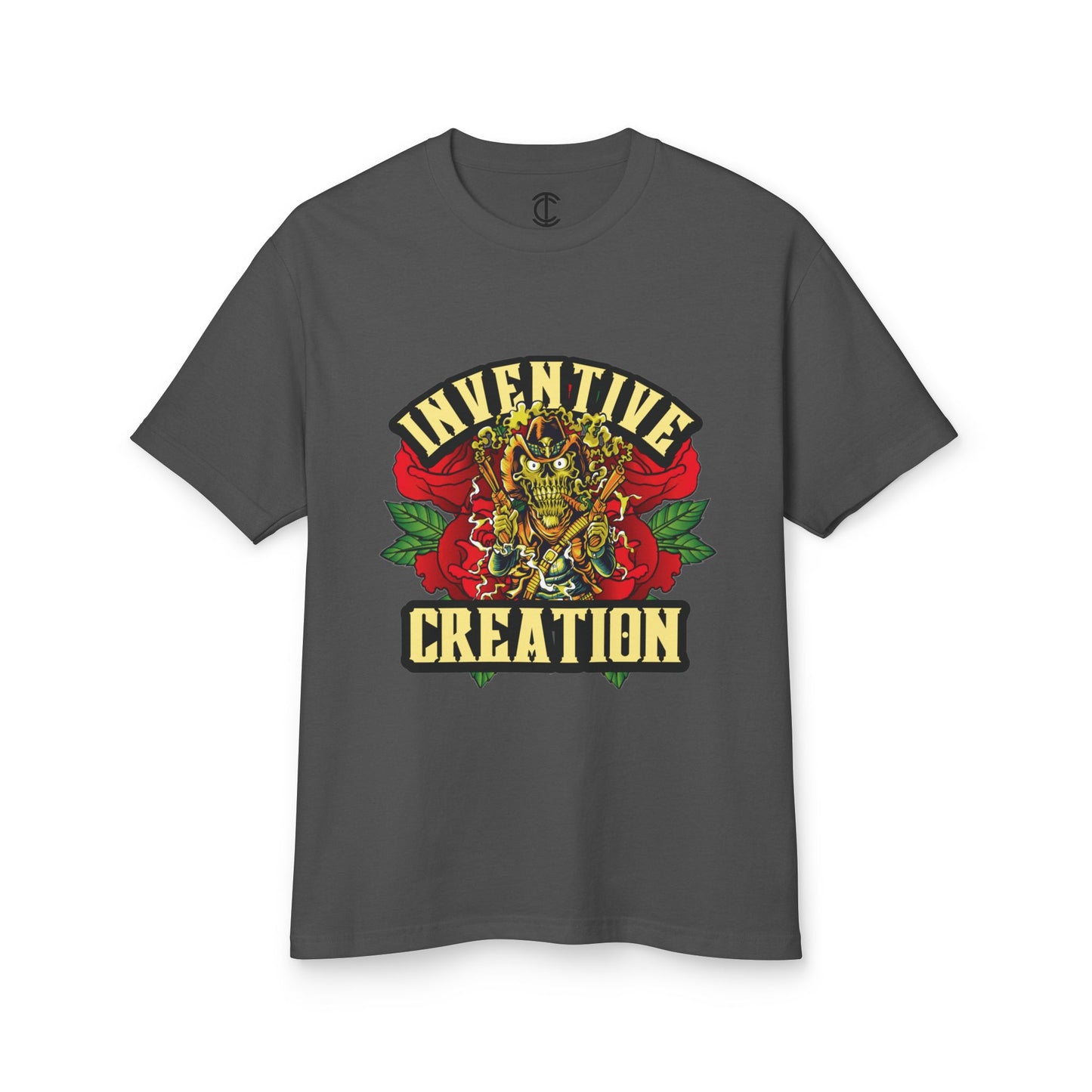 Inventive Creation Vintage Skull Tee