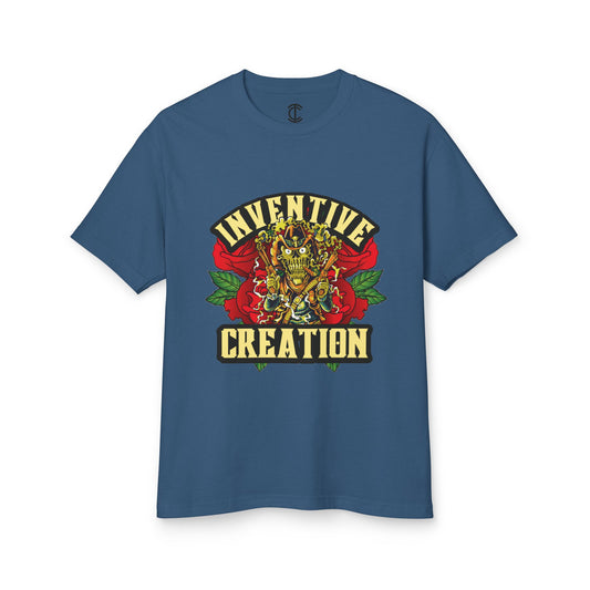 Inventive Creation Vintage Skull Tee